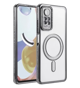 Redmi Note 12 Pro 4G Joke Simli Magneticsafe Kılıf - Siyah