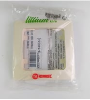 MAKEL LILLIUM KARE KREM TEKLİ ÇERÇEVE (Beyaz)