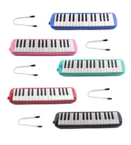 32 Tuşlu Melodika Bez Çantalı-Yeşil