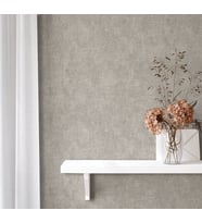 MUSE Koleksiyonu 25105-3 Gri Textile Dokulu Duvar Kağıdı