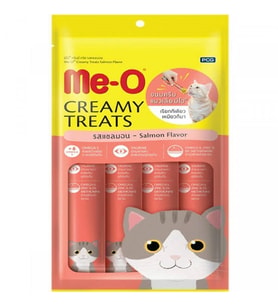 Me-O Creamy Treats Somonlu Kedi Ödül Maması 15 gr x 4