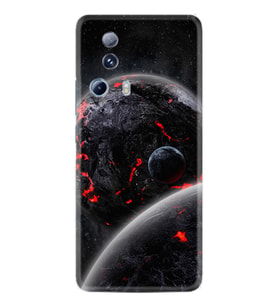 Xiaomi Mi 13 Lite Kılıf Resimli Desenli Silikon Platinium Series Dark World 1867