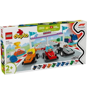 LEGO Duplo 10445 F1 Team Racing Cars and Drivers