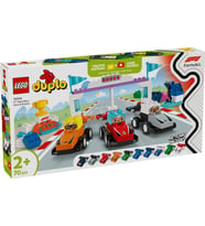 LEGO Duplo 10445 F1 Team Racing Cars and Drivers