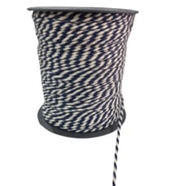 Bileklik İpi, Hediye Paketleme İpi, Şans, Bereket, Aşk, Şifa, Güç 10 Mm Pamuk  10 Metre Lacivert