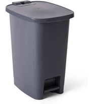 Collection Lüx Serisi Pedallı 10 Litre Çöp Kovası Antrasit