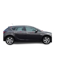 Opel Astra J Hb Krom Cam Çerçeve Seti 12 Parça 2009 2015 Paslanmaz Çelik Krom Cam Çıtası