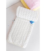 Kalpli Peluş Bebek Battaniyesi (Bej)