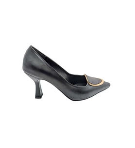 Amabella Kadın Suni Deri Stiletto - Amabella - SİYAH - 39