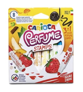 Carioca Kokulu Damgalı Jumbo Keçeli Kalemi 8'Li 42988