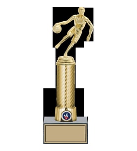 ODAK KUPA - Figürlü Kupalar - Basketbol Kadın Figürlü Kupalar FG-008 B - 30 cm