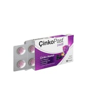 Çinkopast Nane Zencefil Karamürver 12 Pastil