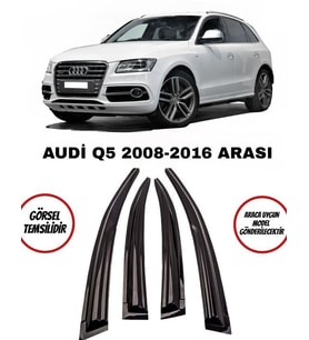 Audi Q5 Cam Rüzgarlığı 4lü 2008-2016 Arası Takım