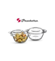 Paşabahçe 97343 2'li 275 cc Cam Kapaklı Borcam Kase