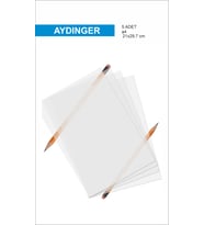 Eskiz Kopya Kağıdı Aydınger Kağıdı A4 5 Adet 92 Gr