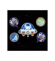Uzay Gemisi (ufo) Set Folyo Balon