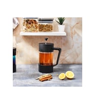 Kapasiteli French Press 1000 ml, Çelik Gövde, Pratik ve Şık Tasarım