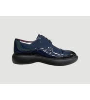 BİCANS B-70915 ERKEK DERİ CASUAL AYAKKABI (Lacivert)