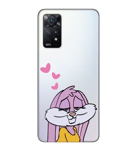 Redmi Note 12 Pro 4G Uyumlu Lola Bunny Tasarımlı Şeffaf Telefon Kılıfı