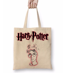 Harry Potter 09 Bez Çanta Uzun Saplı
