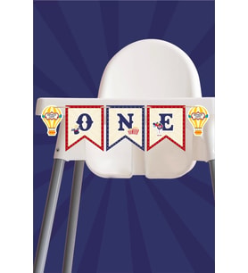 Lunapark Temalı ONE Banner *Kalın Kağıt