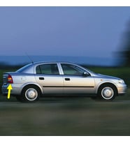 Opel Astra G Sedan 1998-2004 Sağ Arka Stop Fren Lambası Sarı Sinyalli