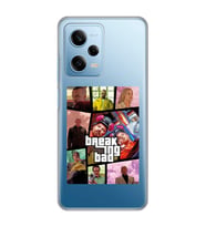Redmi Note 12 Pro 5G Uyumlu Breaking Bad Gta Tasarımlı Şeffaf Telefon Kılıfı