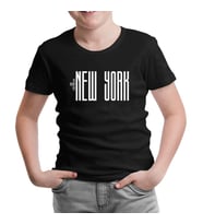 New York City - Freedom Siyah Çocuk Tshirt