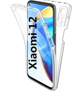 Xiaomi Mi 12 Kılıf 360 Şeffaf Ön Arka Korumalı Şeffaf Silikon