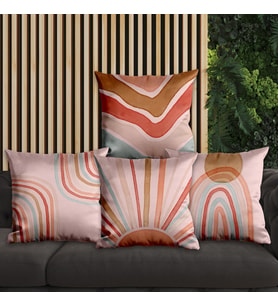 eJOYA Modern Tasarımlı 4'lü Yastık İçi Ve Kırlent Kılıfı 45cm 113744