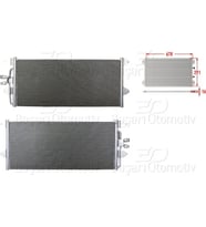 VW T4 2.0 2.4D 2.5 1990-2003 Klima Radyatörü 678X291X16 701820413D Wisco