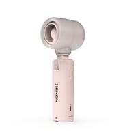Xenon Smart Taşınabilir Şarjlı 5 Kademeli El Fanı 7 Saat Kullanım 14000 RPM Sessiz Mini Vantilatör X6101 (Pembe)