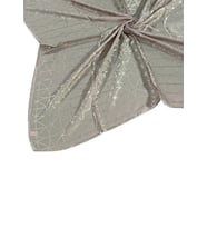 Mısırlı Eşarpları Devore Geometrik Desenli Eşarp (Koyu Pudra)