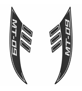 Yamaha Mt-09 Uyumlu Depo Üstü Damla Sticker Set