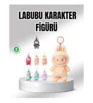 Mey İthalat® Labubu Peluş Oyuncak – Koleksiyonluk Yumuşak Dekoratif Figür 20 cm