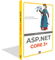 KODLAB YAYIN ASP.NET CORE 3+ EĞİTİM KİTABI (Siyah - Beyaz)