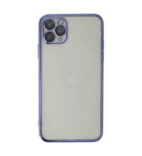 Apple İphone 11 Pro Kılıf Razer Lensli Silikon - Mor