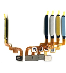 Xiaomi Redmi Note 11s Parmak İzi Tuş Filmi Home Tuş Flexi - Mavi