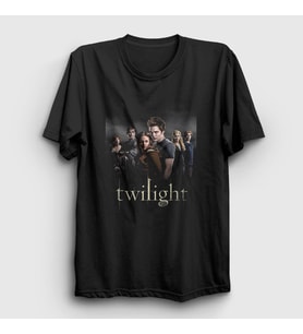 Presmono Unisex Siyah Poster Cullen Family Twilight T-Shirt 312497tt
