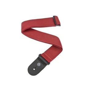 Planet Waves PWS101 Polipropilen Gitar Askısı - Kırmızı (Aksesuar)  Canlı Kırmızı Renk, Konforlu Genişlik, Yüksek Mukavemetli Polipropilen Malzeme ve Uzun Ömürlü Kullanım