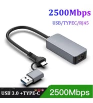 Usb/Type C 2.5G Ethernet Çevirici ZR1144