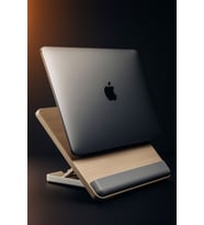 Yükseltilebilir Ahşap Çok Amaçlı Notebook ve Tablet Destekliği