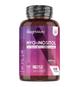 Myo-Inositol Tablets 4000mg 120 Tablets For Women’s Vitality & Mental Well-Being