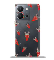 Vivo Y36 Kapak HD Renkli Dizayn Silikon Kılıf - Gangcat
