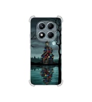 PrintiFy Xiaomi Redmi Note14pro5g ile Uyumlu Simya Serisi Gölge Ve Cam Tasarımlı Uv Baskılı Köşe Korumalı Antişok Kılıf