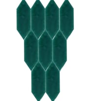 Armada Çini 05X15 Cm Düz Yaprak Yeşil Seramik