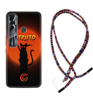 Tecno Spark 6 6 Go 8C 8 Pro 7 7 Pro Kılıf Boyun Asklı Rasta Silikon Catrudo 1679