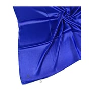 Mısırlı Eşarpları Düz Renk Kristal Eşarp (Saks)