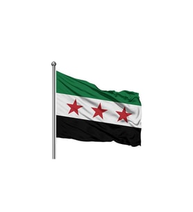 50X75 Yeni Suriye Bayrağı
