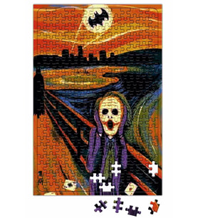 O Grito The Jocker Joker Puzzle 240 Parça Yapboz